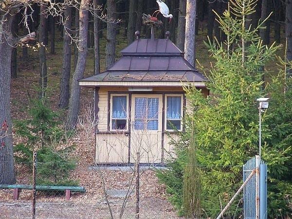 Domek dla bocianów :)