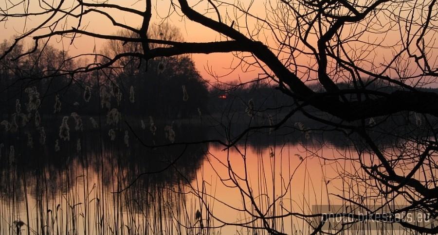 Wiosenny wieczór nad Jeziorem Jerzyńskim