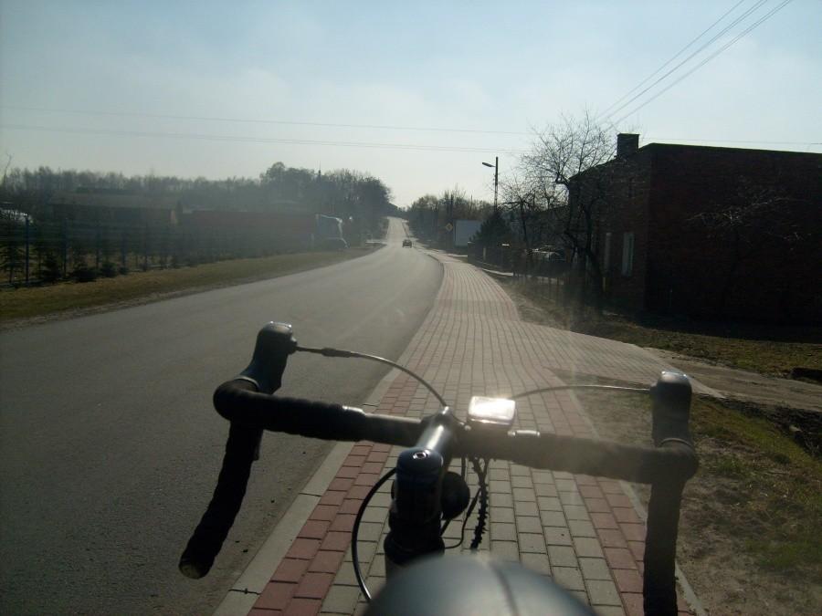 Podjazd pod Tłokikię Kościelną