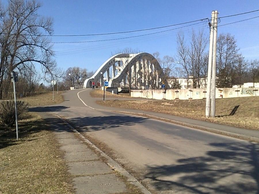 Darkov. Most nad rzeką Olzą