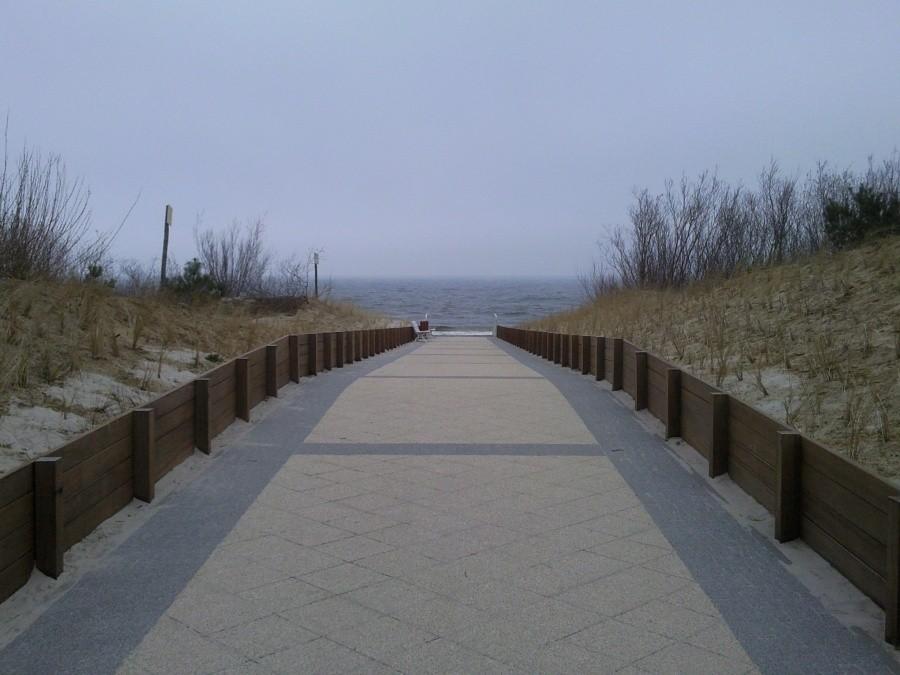 Dojście na plażę