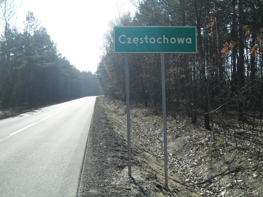 Częstochowa ze wschodu ul brzyszowska
