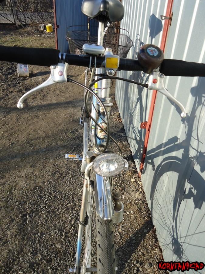 Mój sprzęt przed wymianą klamek hamulcy