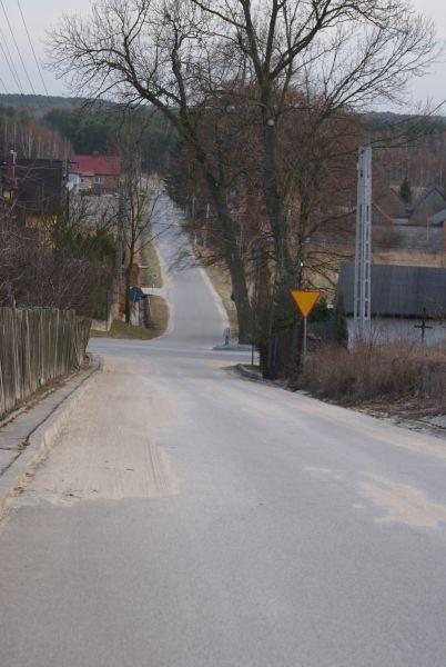 i jeszcze posypana piaskiem