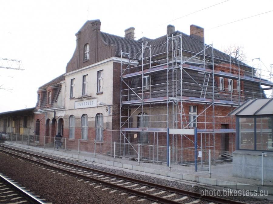 Swarzędz - remontowany dworzec PKP
