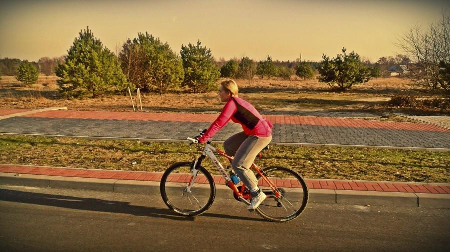 Ania z rowerowego lewego profilu:))