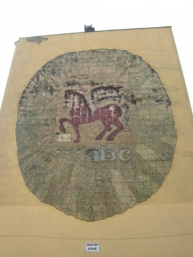 dziwny mural