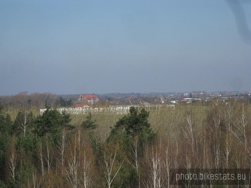 Widok na Pobiedziska z hałdy