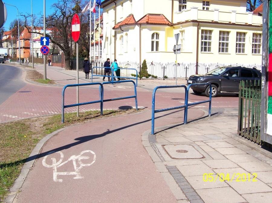 GDAŃSK-SEPARACJA RUCHU ROWEROWEGO OD PIESZEGO