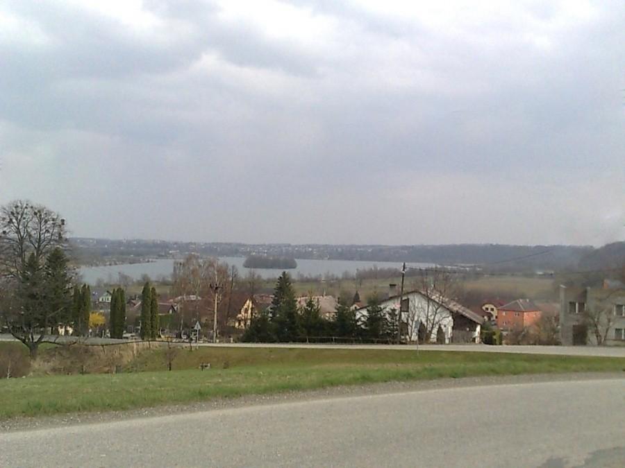 Jezioro Hlucińskie z okolic Jilesovic