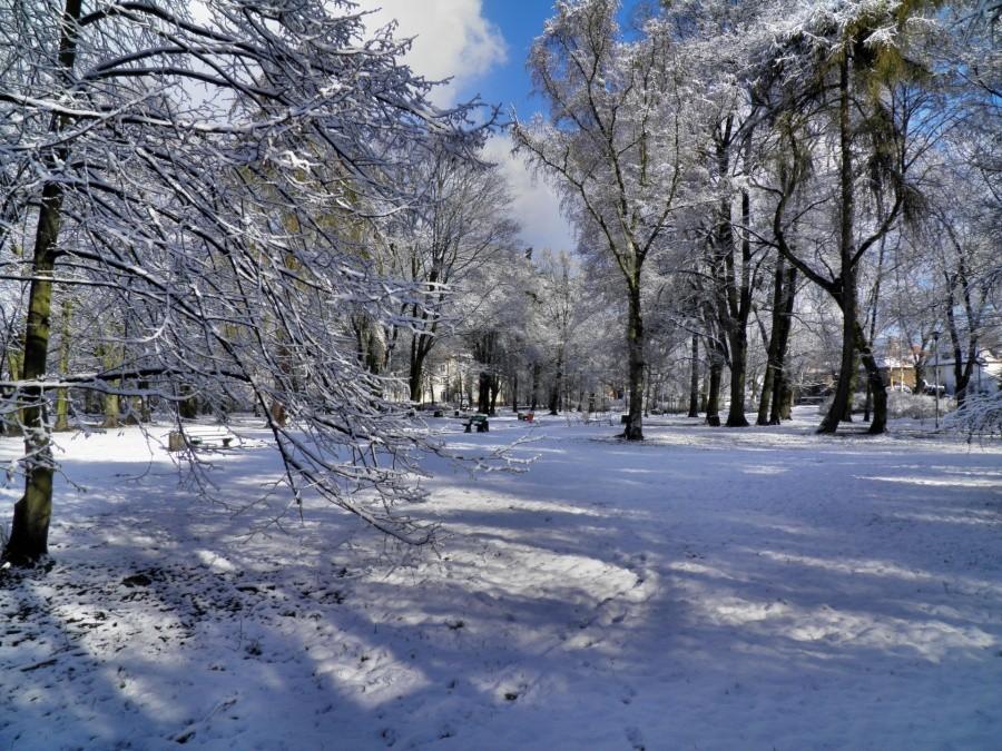 Wielkanocny poranek na skwerze imienia Badetki.