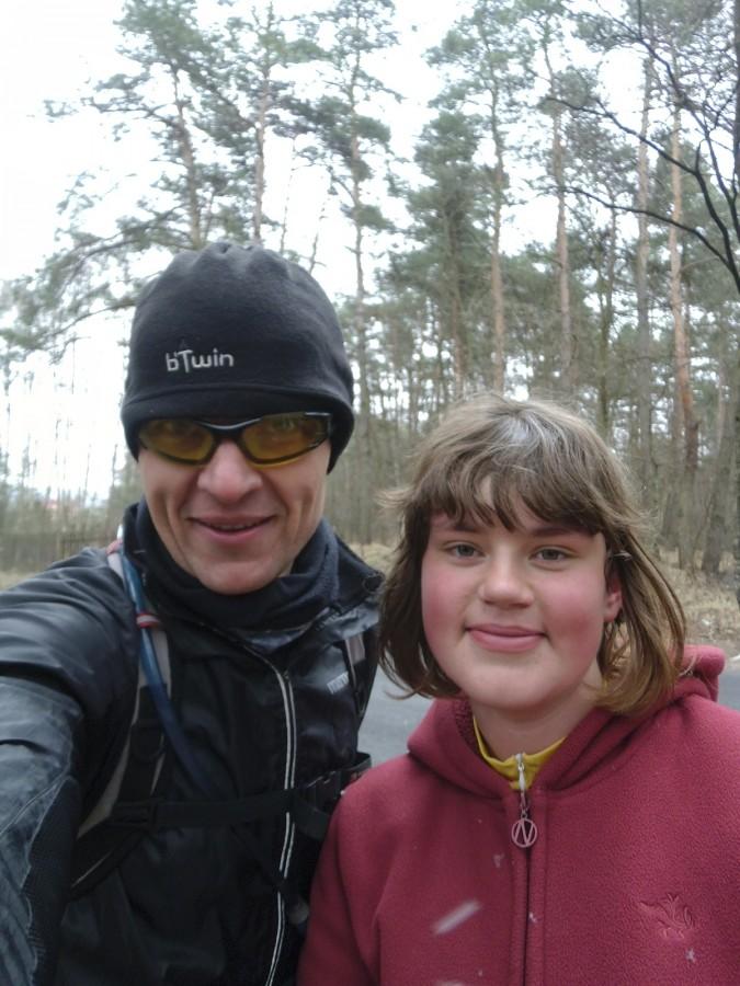 Jeszcze wspólna fotka z ręki