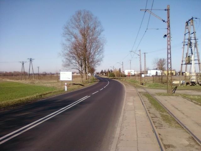 Szosa na Lutomiersk