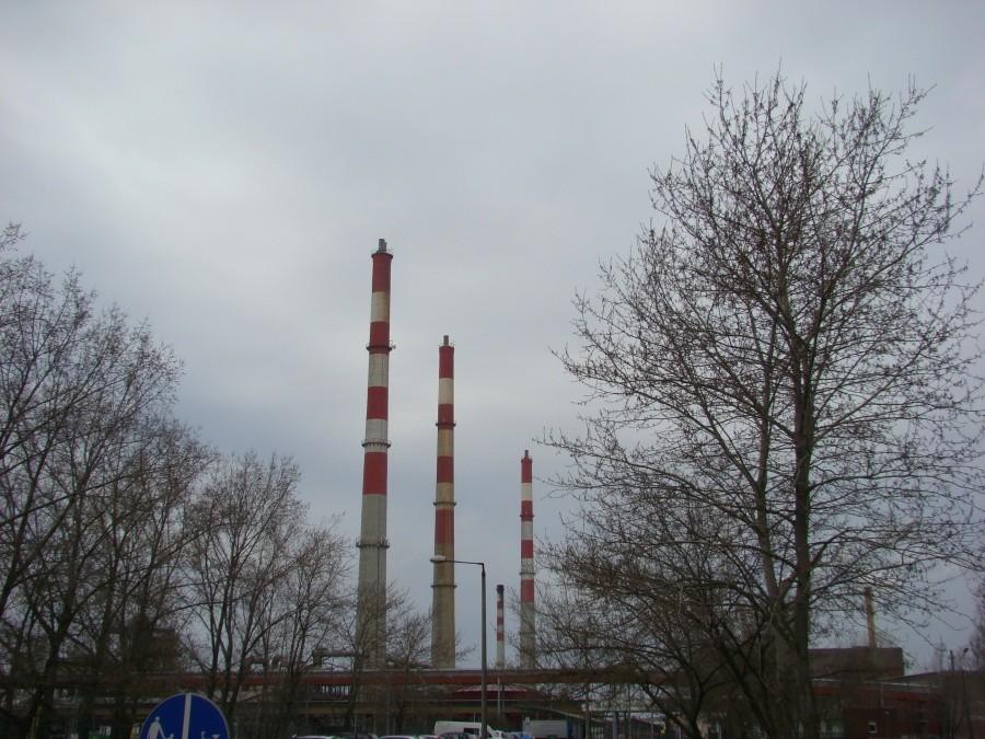 Z.CH.Police - widok z wiaduktu