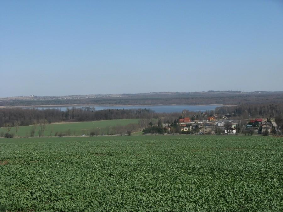 Świerklaniec w tle