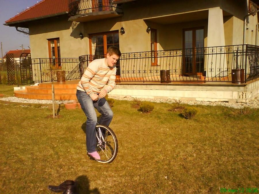 Chyba źle usiadł...