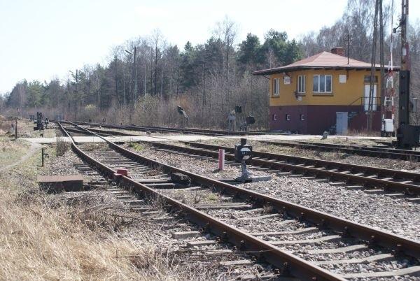 pociągu nie widać