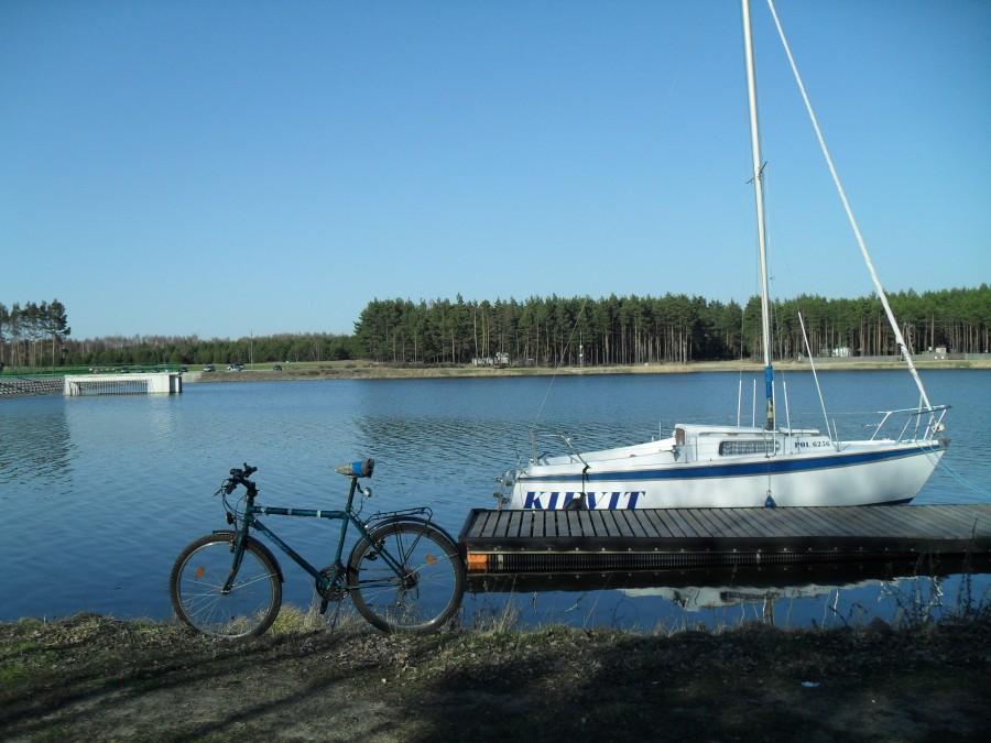 ostrowy nad okszą zalew