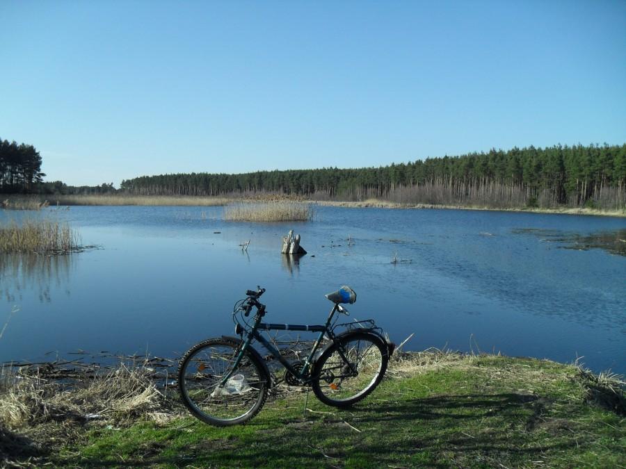 ostrowy nad okszą zalew początek