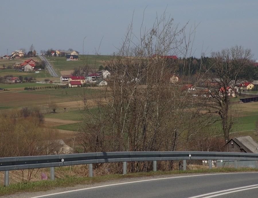 w oddali górka w Sędziszowej - nie wygląda ale jest konkret