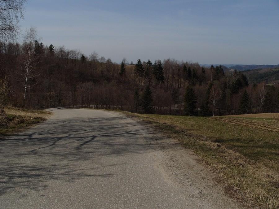 rzut oka na podjazd nad Przydonicą