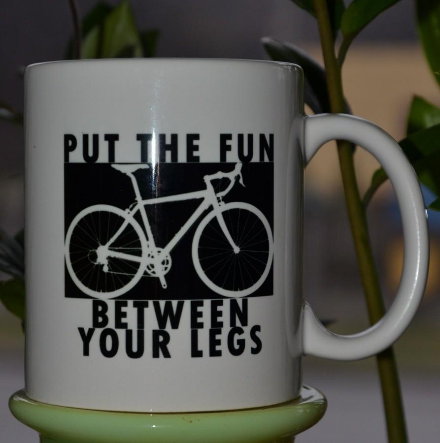 Kubek Put the fun between Your legs