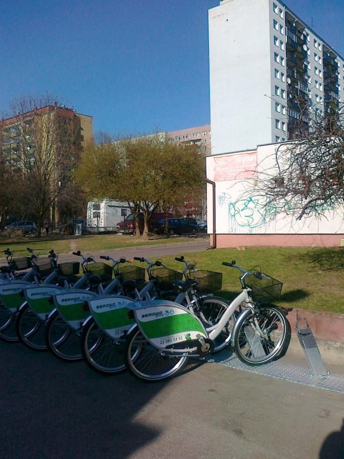 Punkt wypożyczania rowerów Rozłogi Poczta