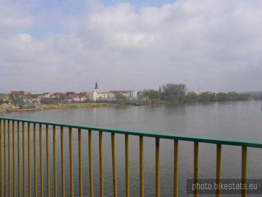 Widok z mostu fordońskiego