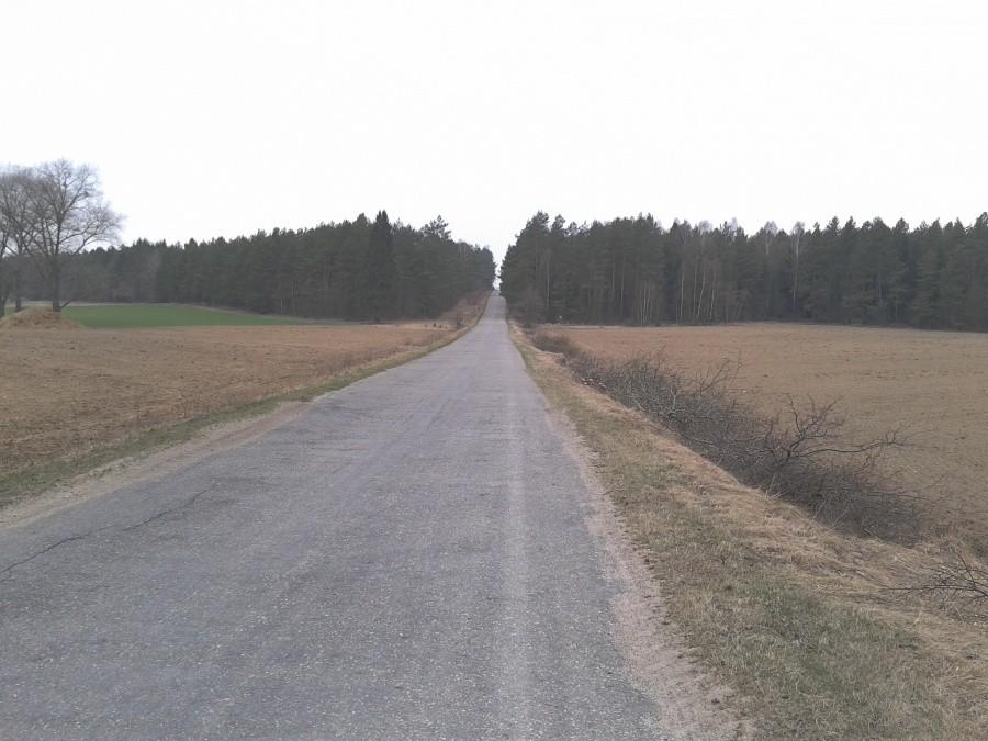 Chyba największy podjazd na trasie