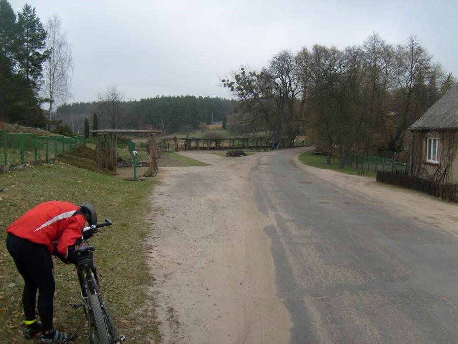 Pierwszy postój w Puszczy Zielonce