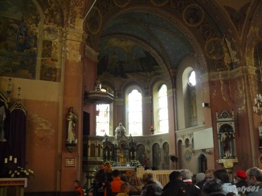 Wnętrze kościoła św. Marcina