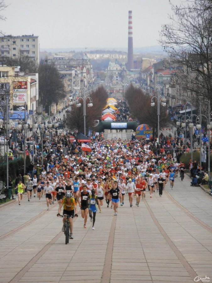 4 Bieg Częstochowski - tuż po starcie