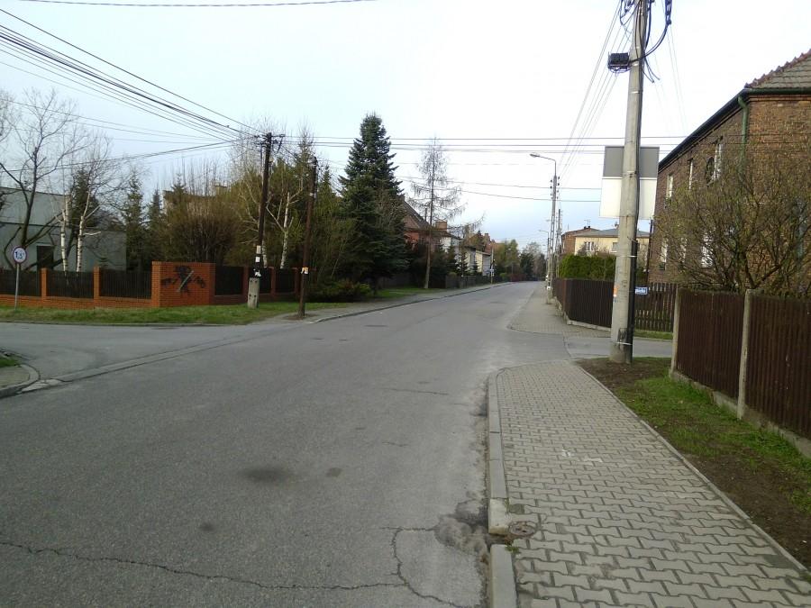 Katowice -Piotrowice: Ulica Szenwalda