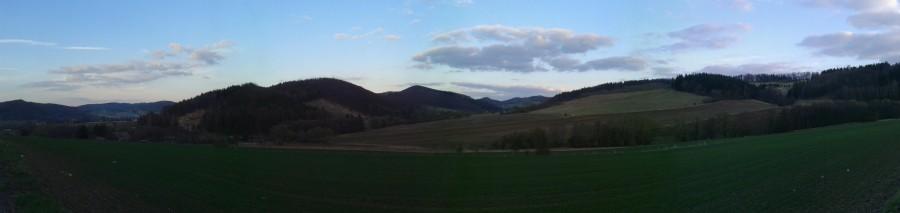 I jak panorama to panorama pogoda dopisuje.