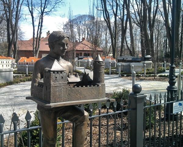 Park miniatur w żywieckim parku