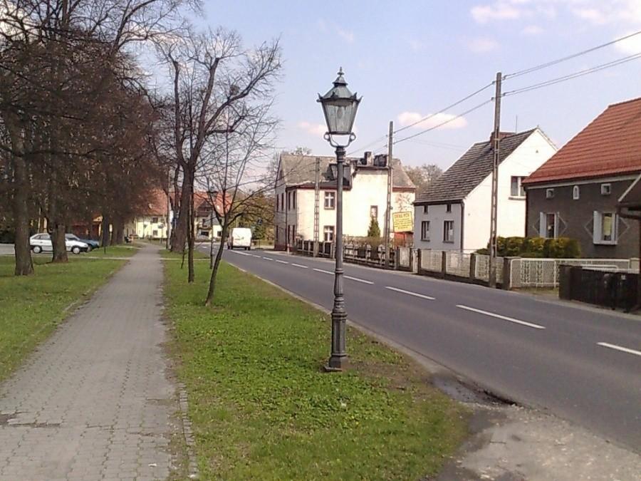 Droga z Rud w kierunku Raciborza