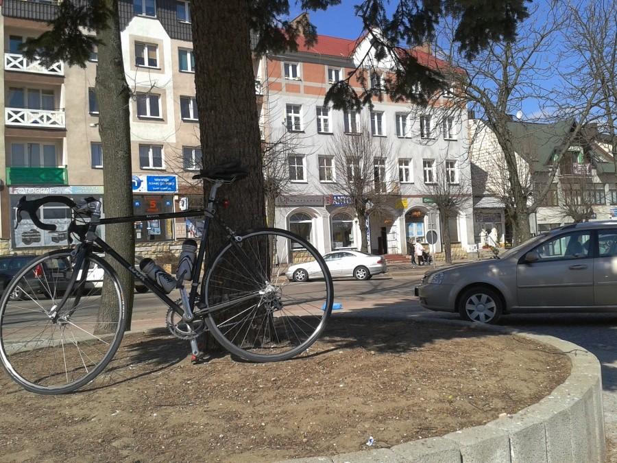czrny w Gołdapi na Plcu Zwycięstwa