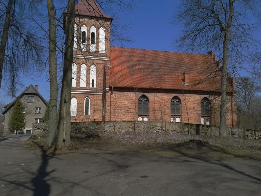 Kościół w miejscowości Kuty