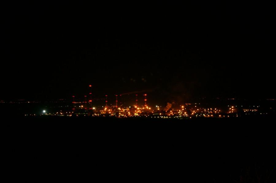 Koksownia Zdzieszowice nocą