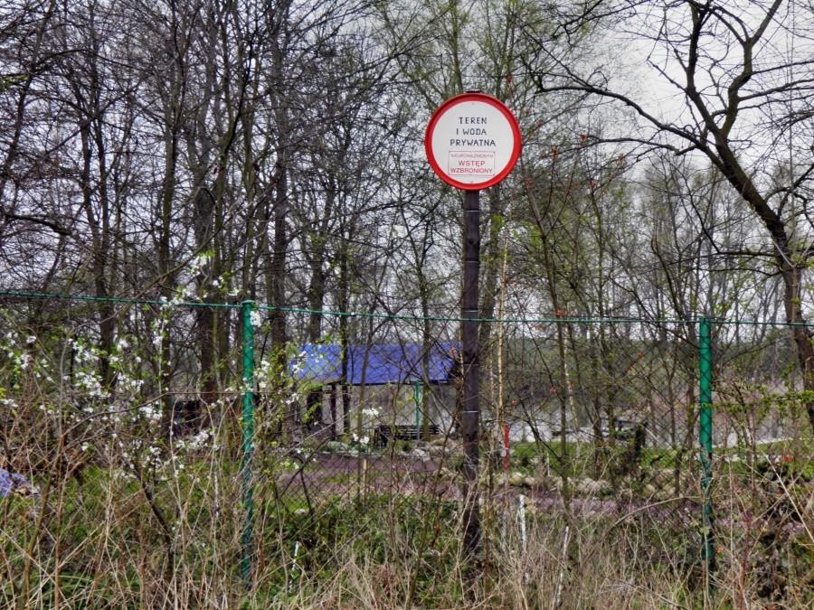 Polskie gospodarstwo tuż przy granicy.