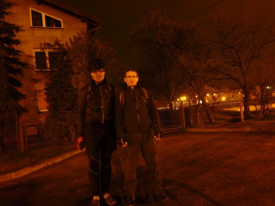 Pamiątkowe wspólne zdjęcie po zakończeniu rajdu