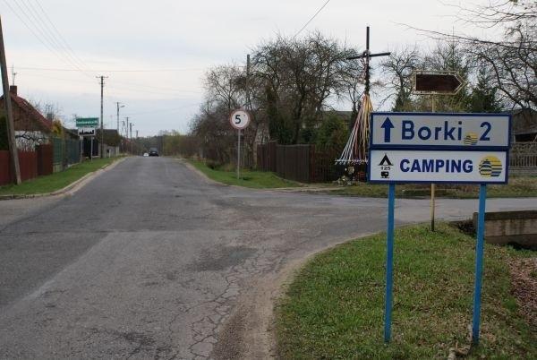jadę prosto na Borki