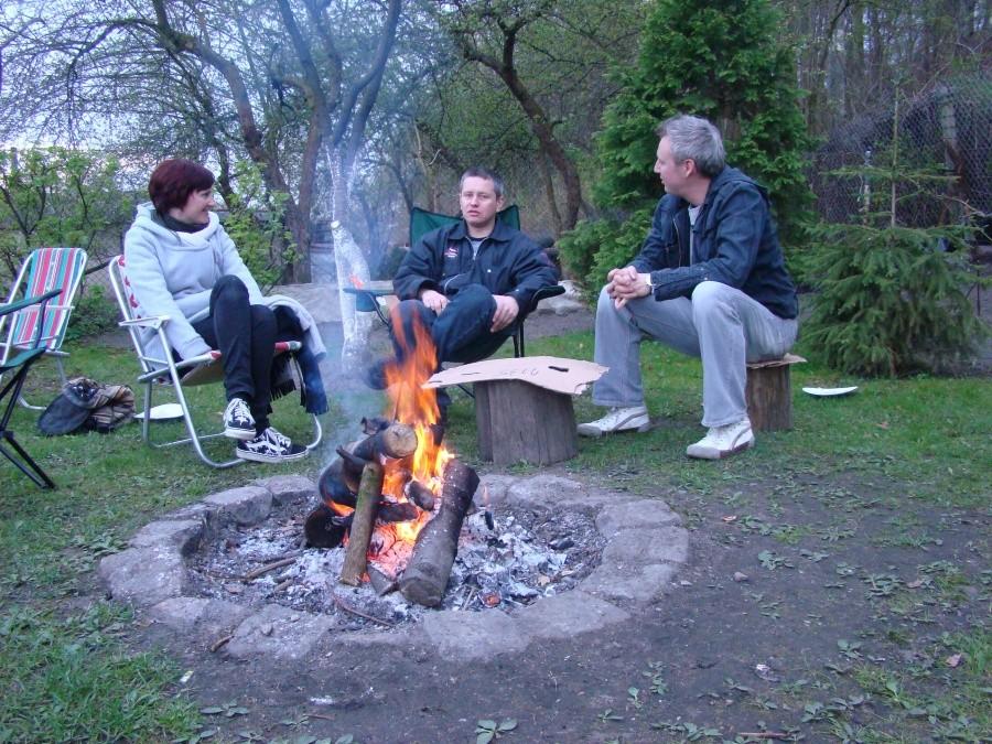 Misiaczowy grill - ognisko