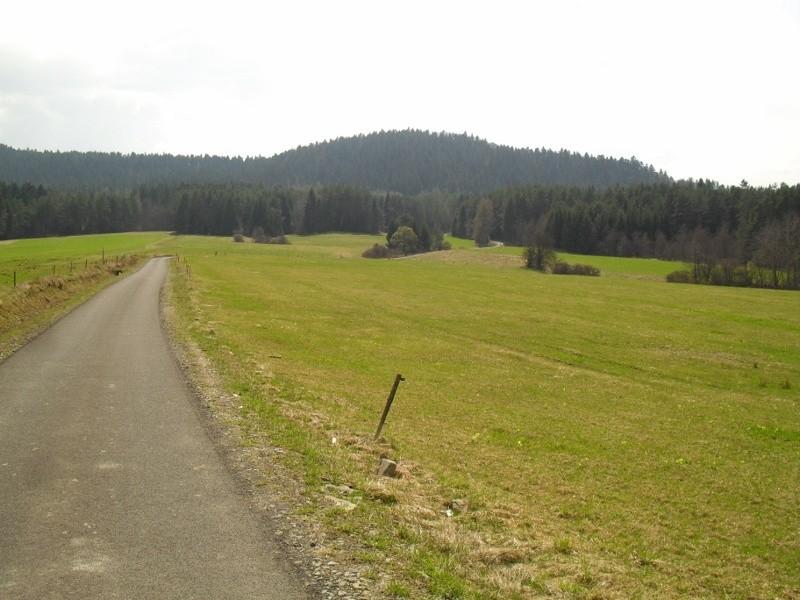 Kolejnu podjazd z Skwrtne na Hańczową
