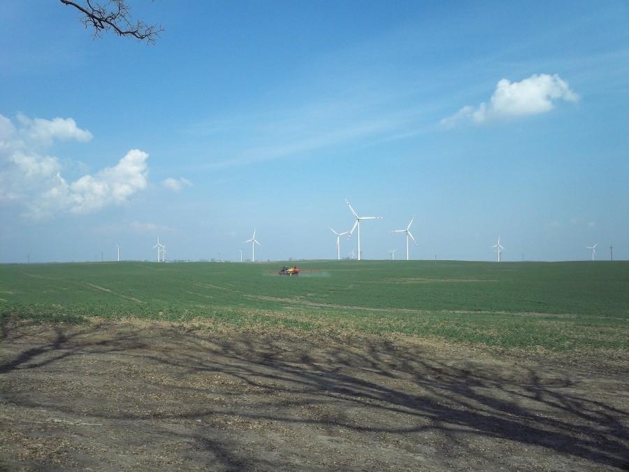 Wiatraki między Rudnem a Janiszewem już działają