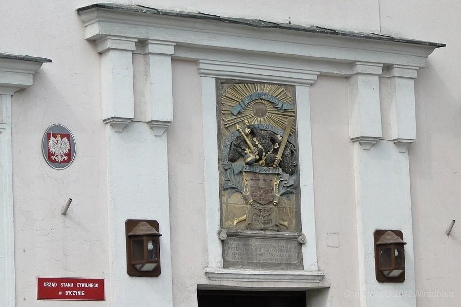 byczyński ratusz - detal