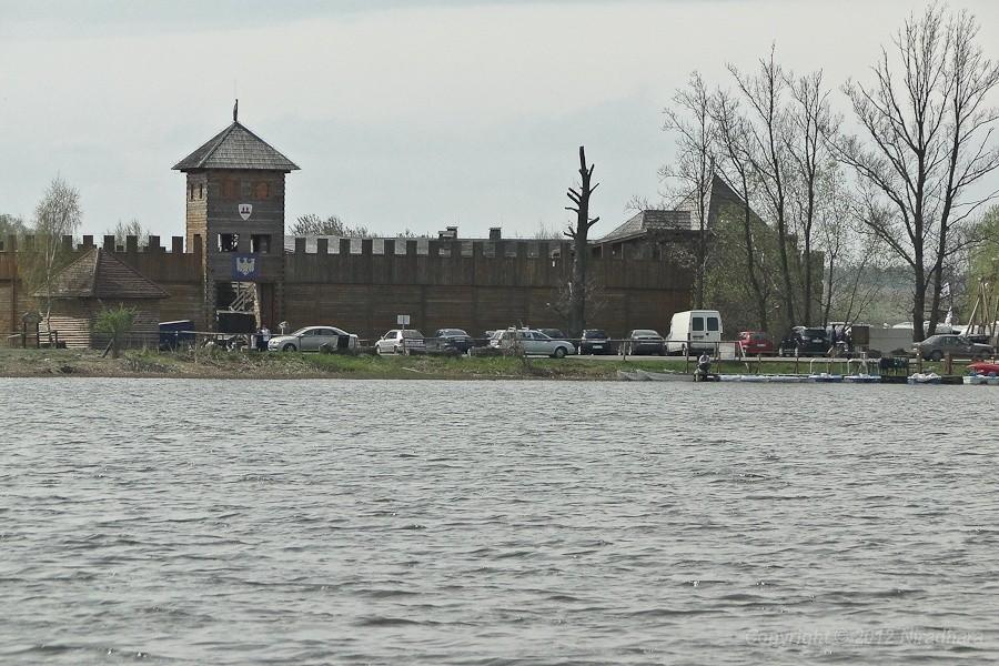 gród rycerski nad zalewem Brzózki