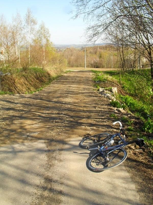Niespodzianka na zjeździe na szczęście tylko 30m