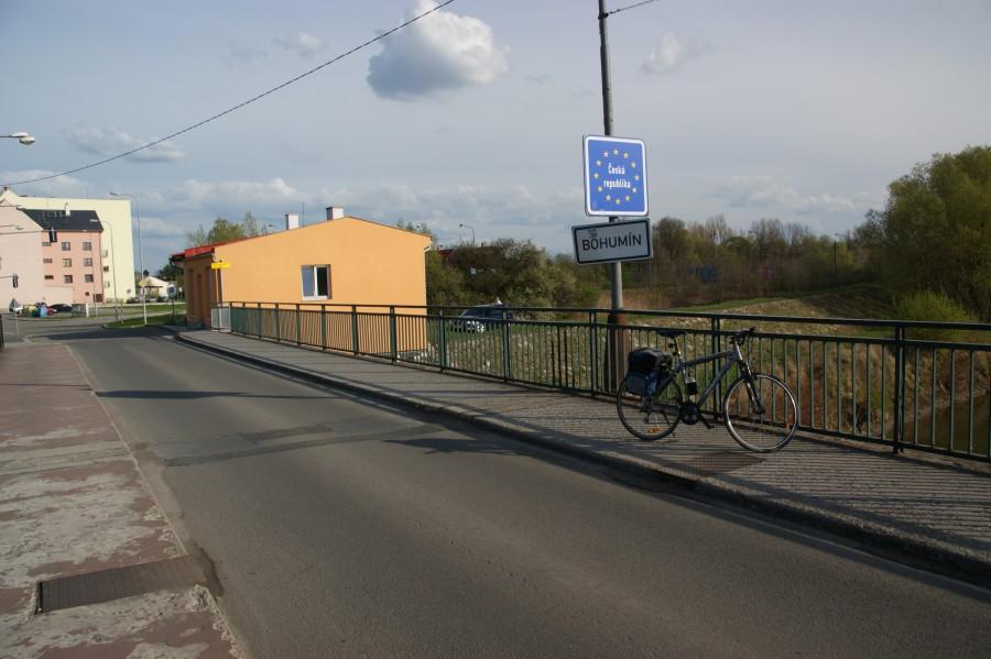 Most na przejściu granicznym Chałupki-Bohumin