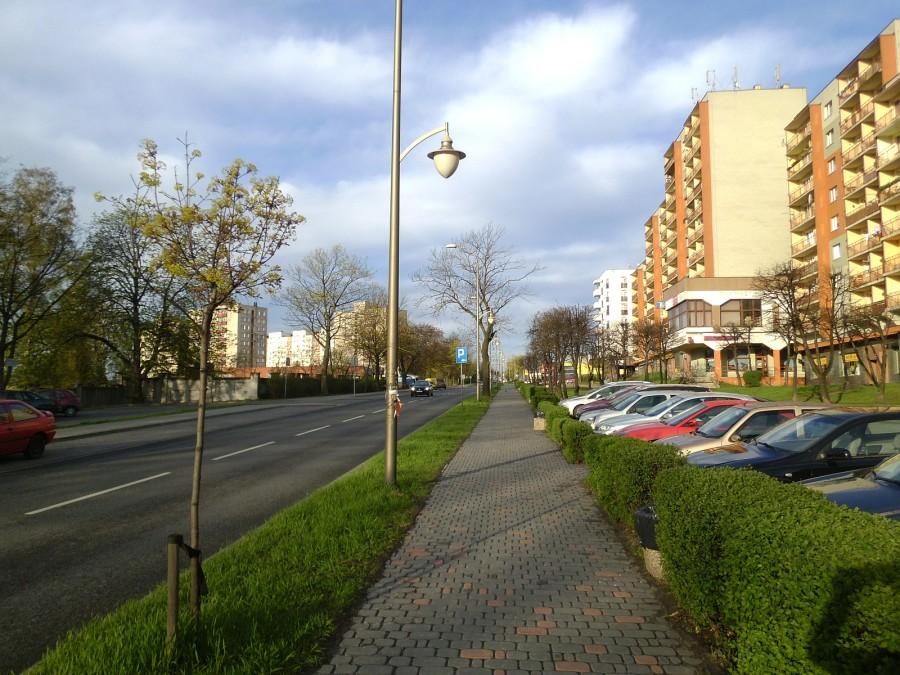 Mysłowice: Słoneczko na ulicy Mikołowskiej